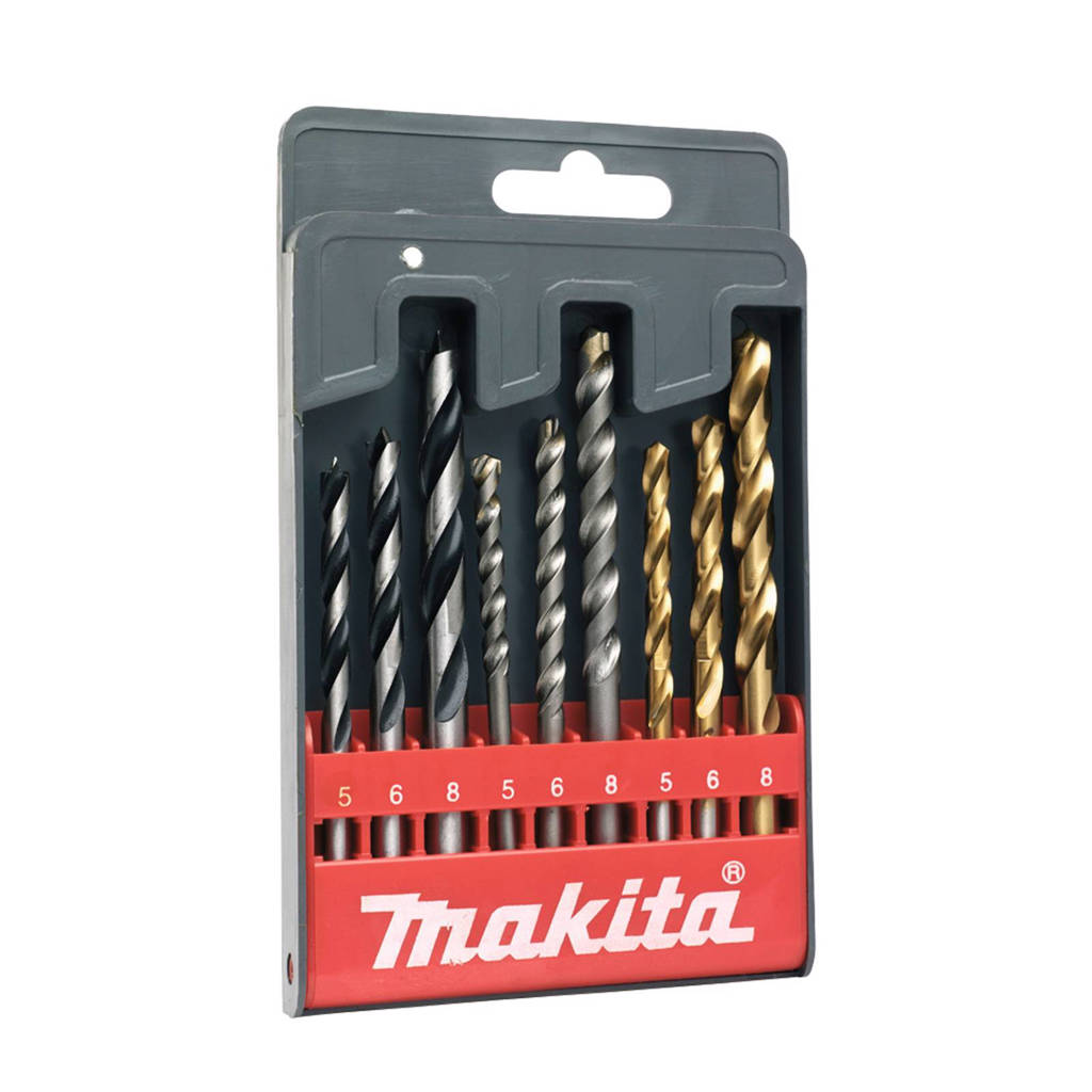 Makita Borenset 9-delig