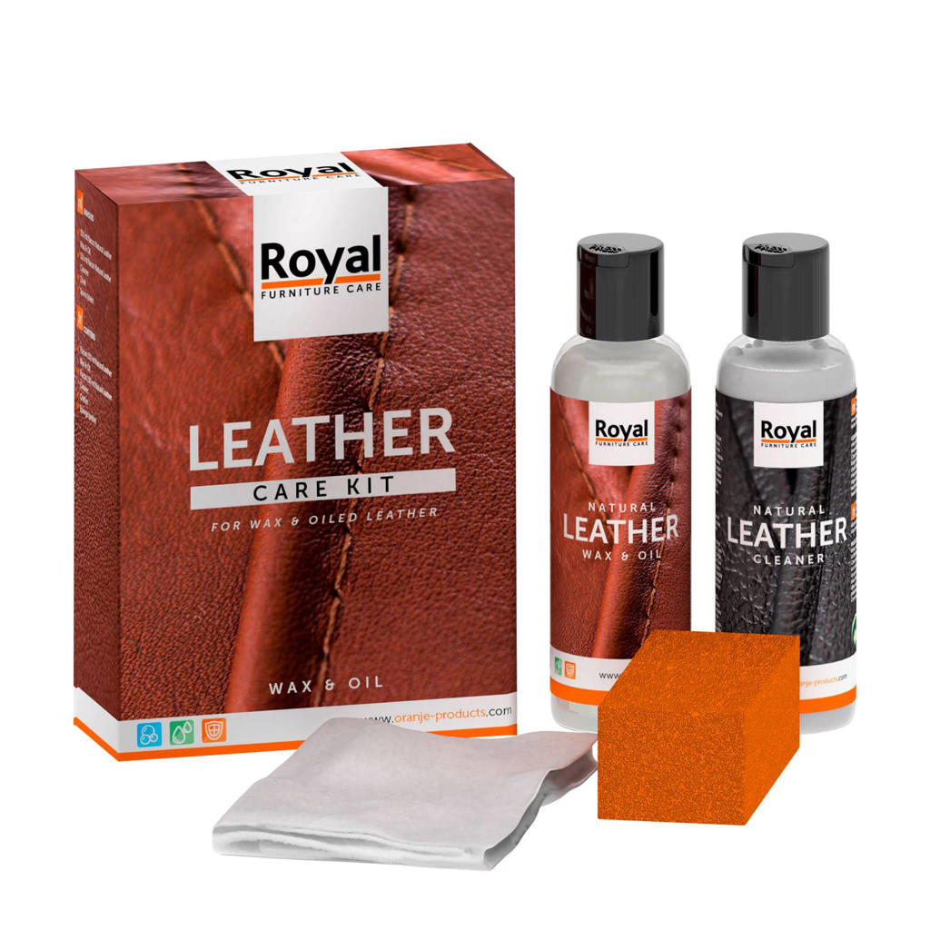 Royal Leather Care Kit - Wax & Oil