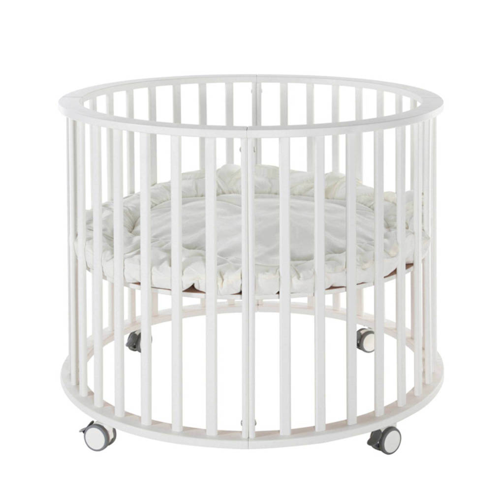 Kidsriver Circa baby box rond Ø95 cm wit, Wit