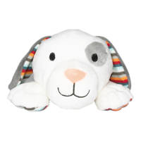Zazu Dex de hondmet hartslag 32 cm interactieve knuffel, Wit