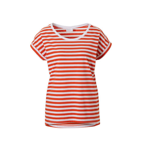 Vila T Shirt Met Streepdessin vila kopen in de aanbieding Vila T Shirt Met Streepdessin vila kopen in de aanbieding