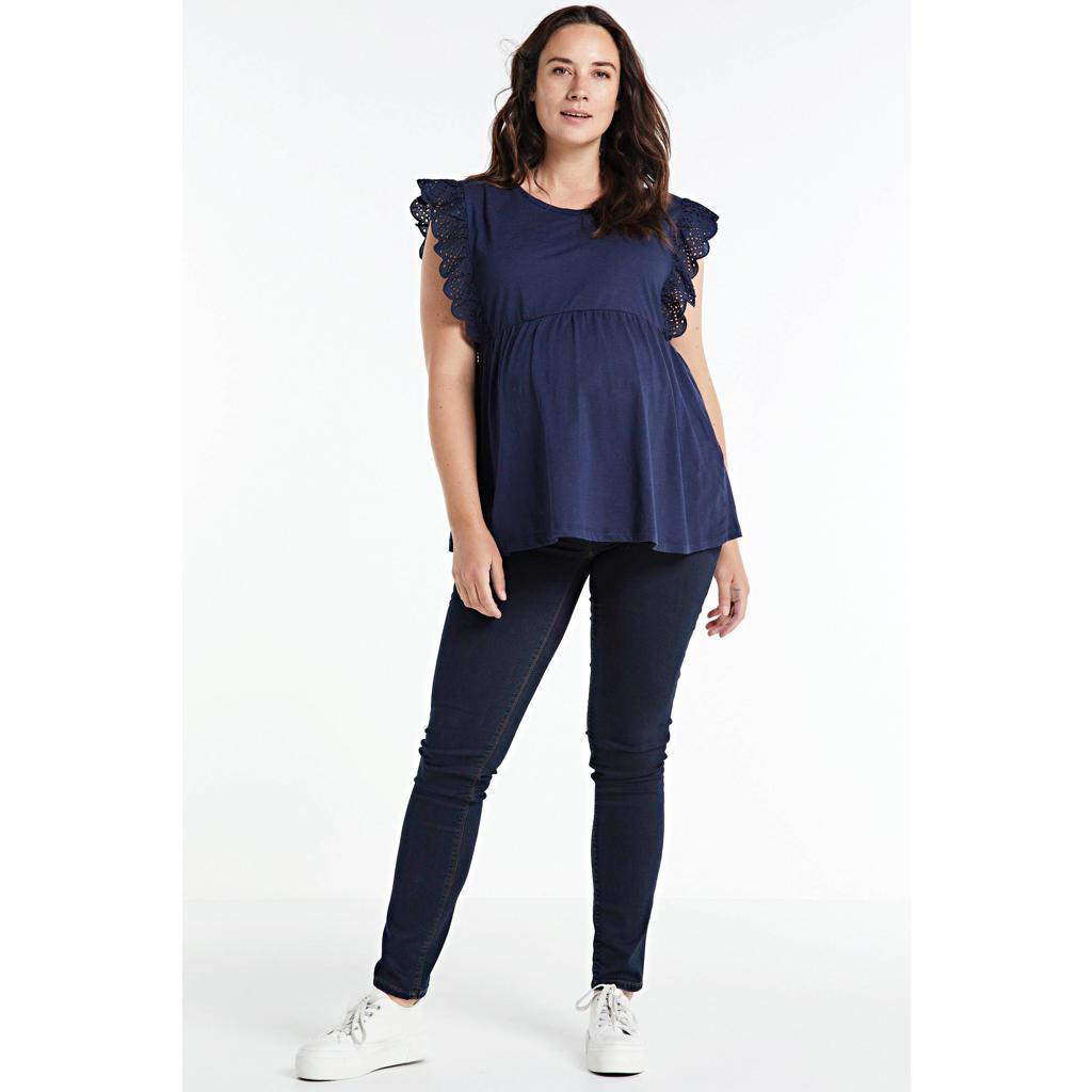 LOVE2WAIT plus size positie skinny zwangerschapsjeans