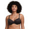 Chantelle voorgevormde T-shirt-bh met beugel Basic Invisible zwart