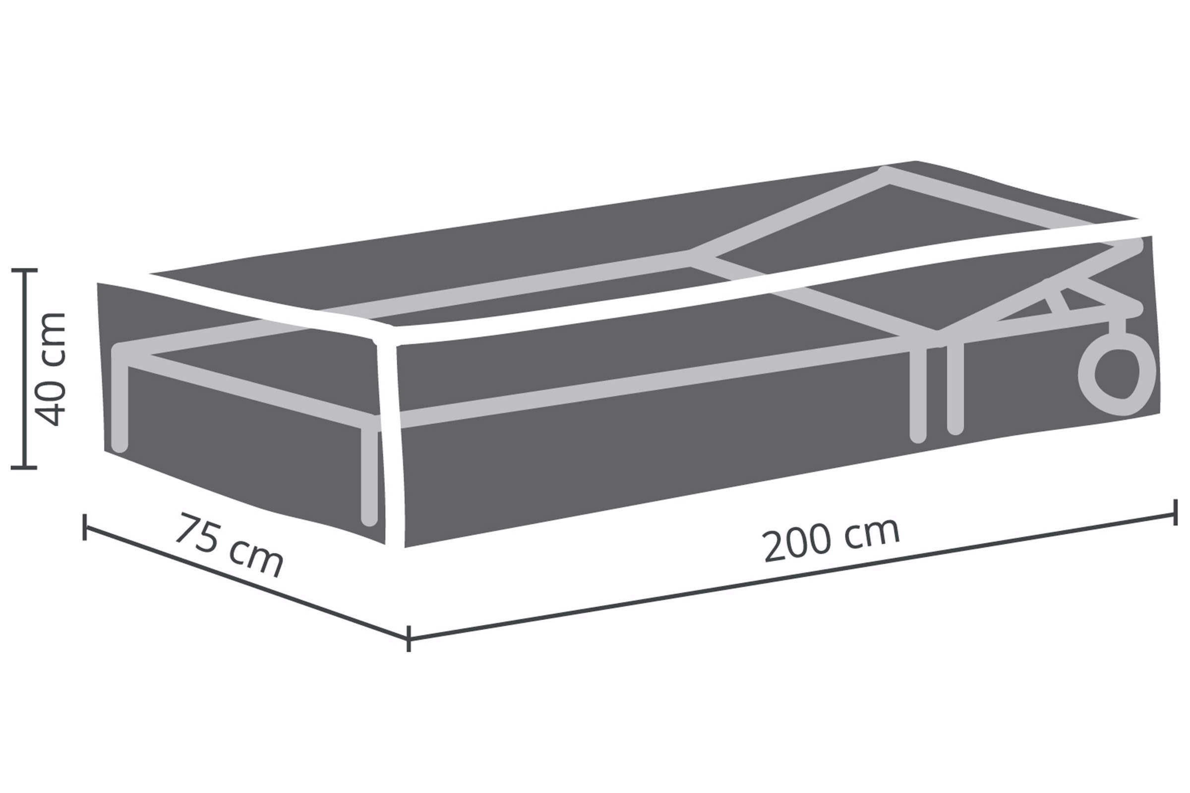 Winza Outdoor Covers tuinmeubelhoes (200x75 cm) | wehkamp
