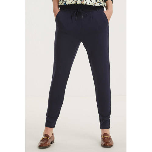 ONLY tapered fit broek ONLPOPTRASH donkerblauw regular afbeelding