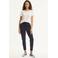 ONLY tapered fit broek ONLPOPTRASH donkerblauw regular