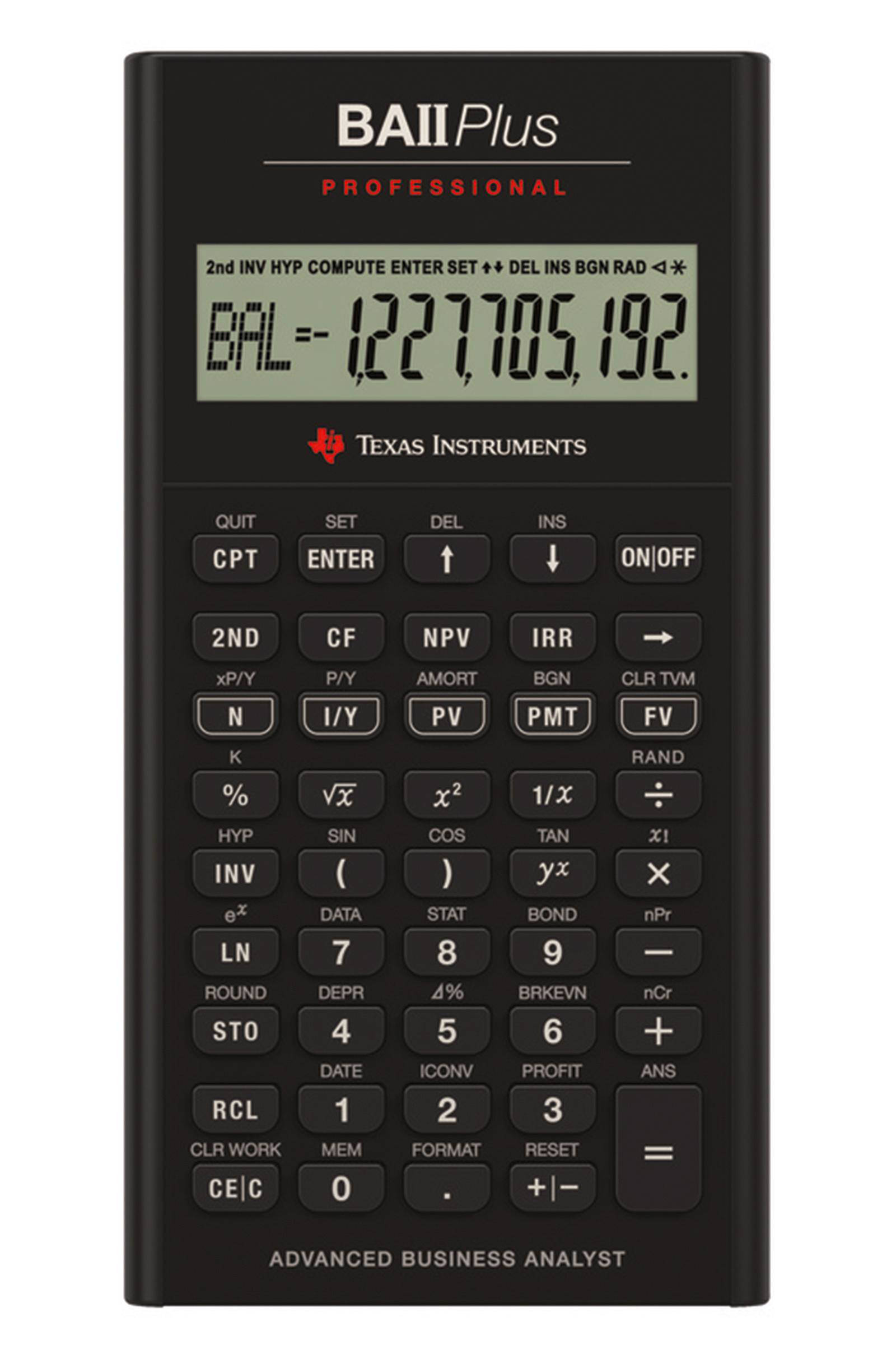 Texas Instruments Calculator Financieel Ti ba Ii Plus Prof online kopen
