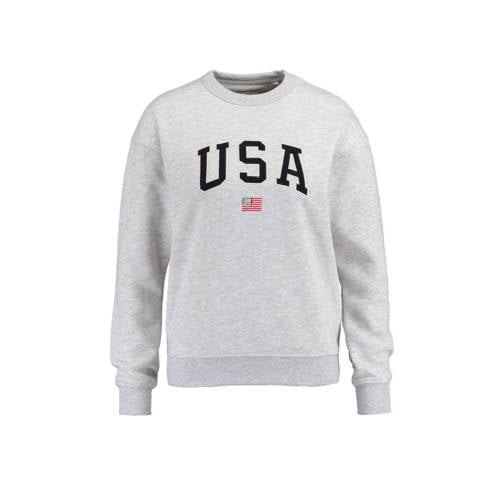America Today Sweater Soel Grijs america today kopen in de aanbieding