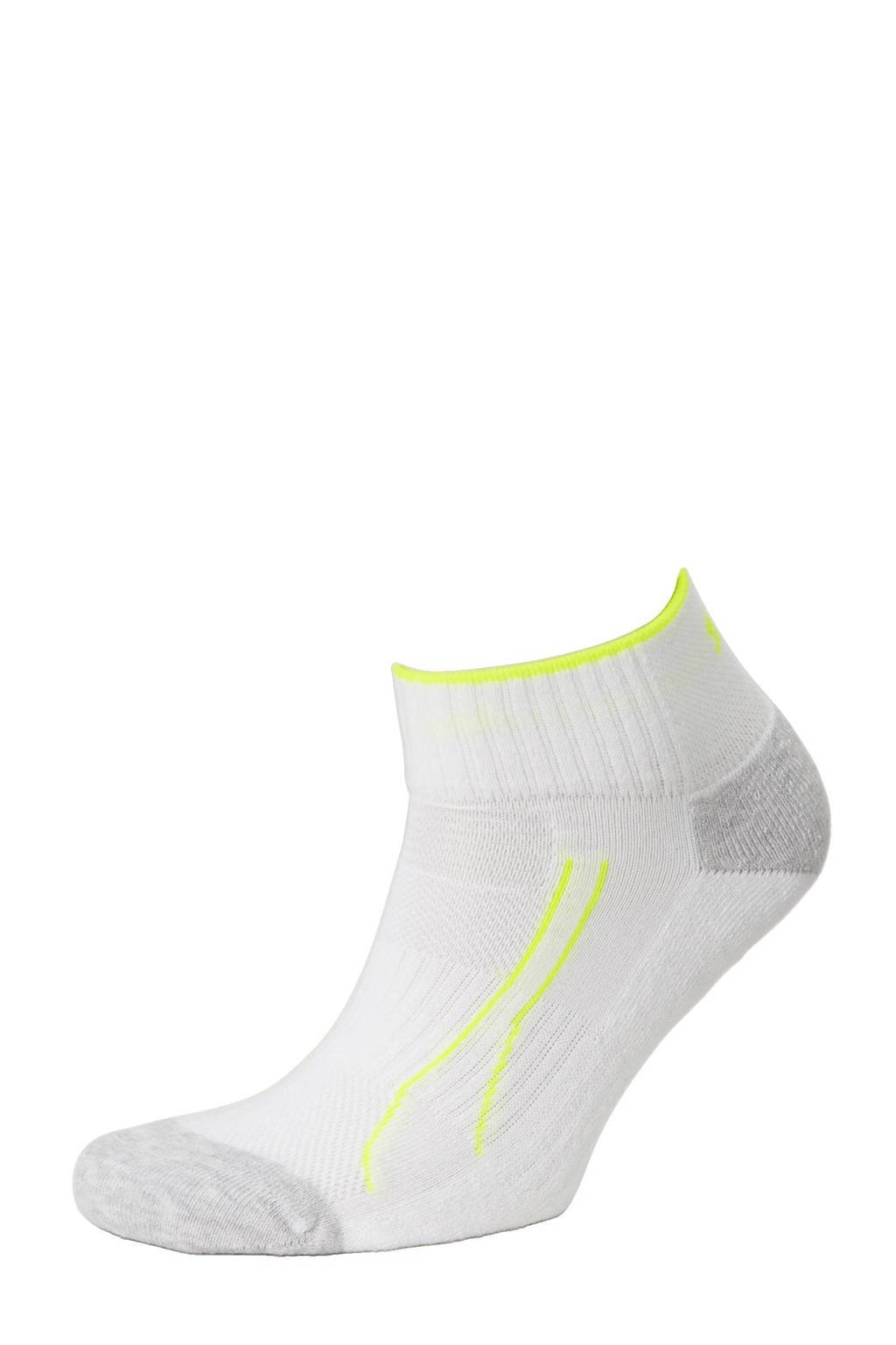Puma sportsokken - set van 2 wit, Wit/geel