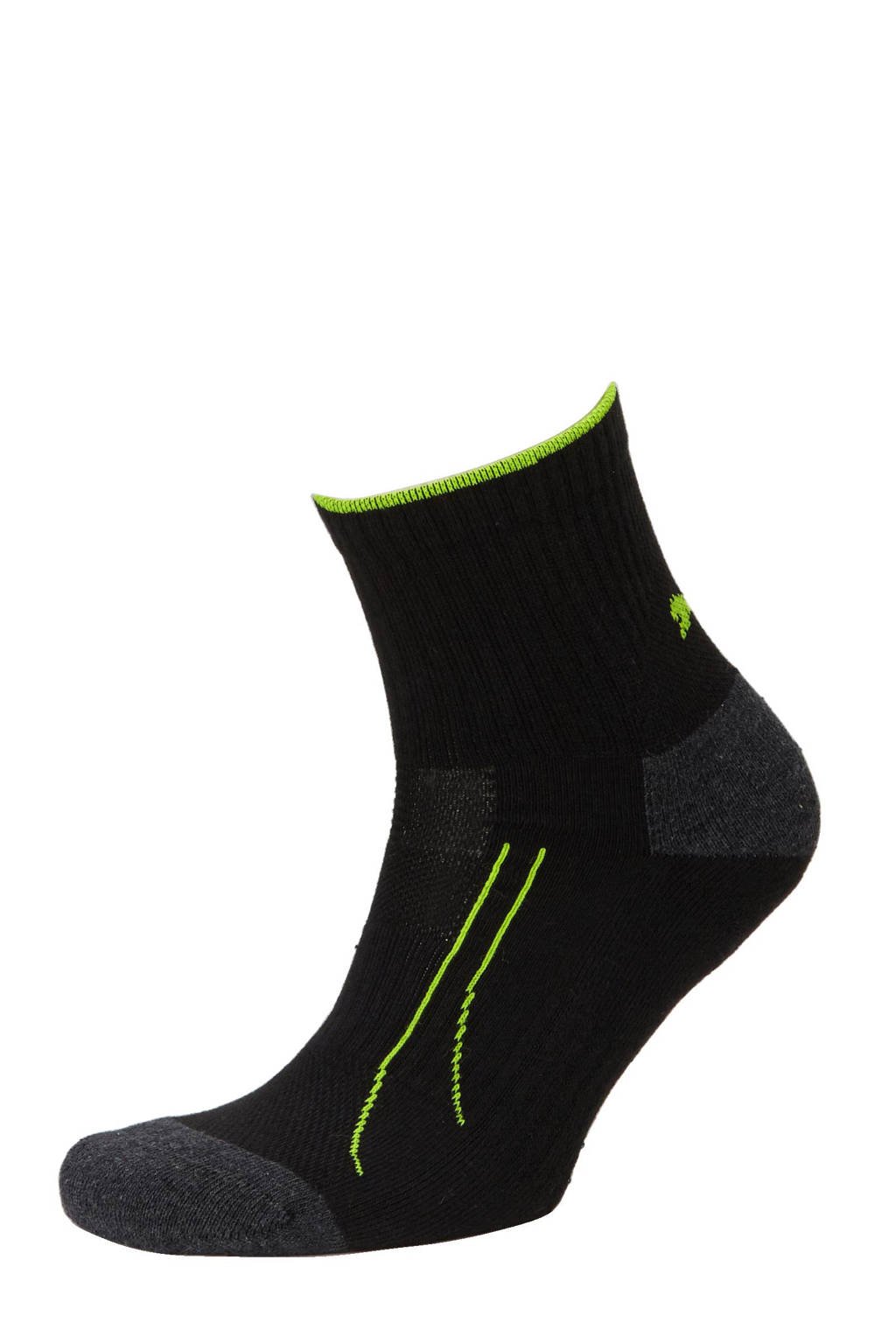 Puma sportsokken (set van 2 paar), Zwart/geel