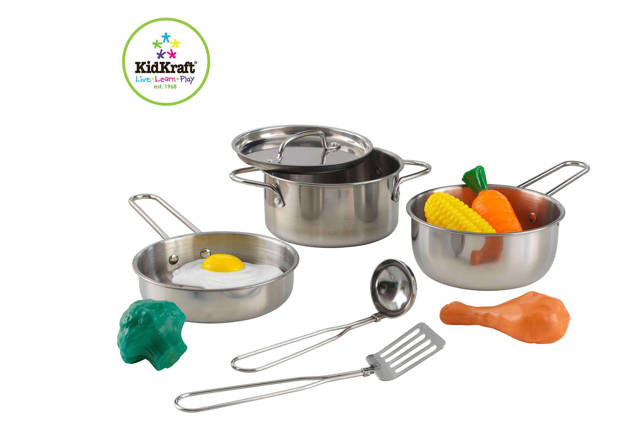 KidKraft keuken accessoireset metaal wehkamp