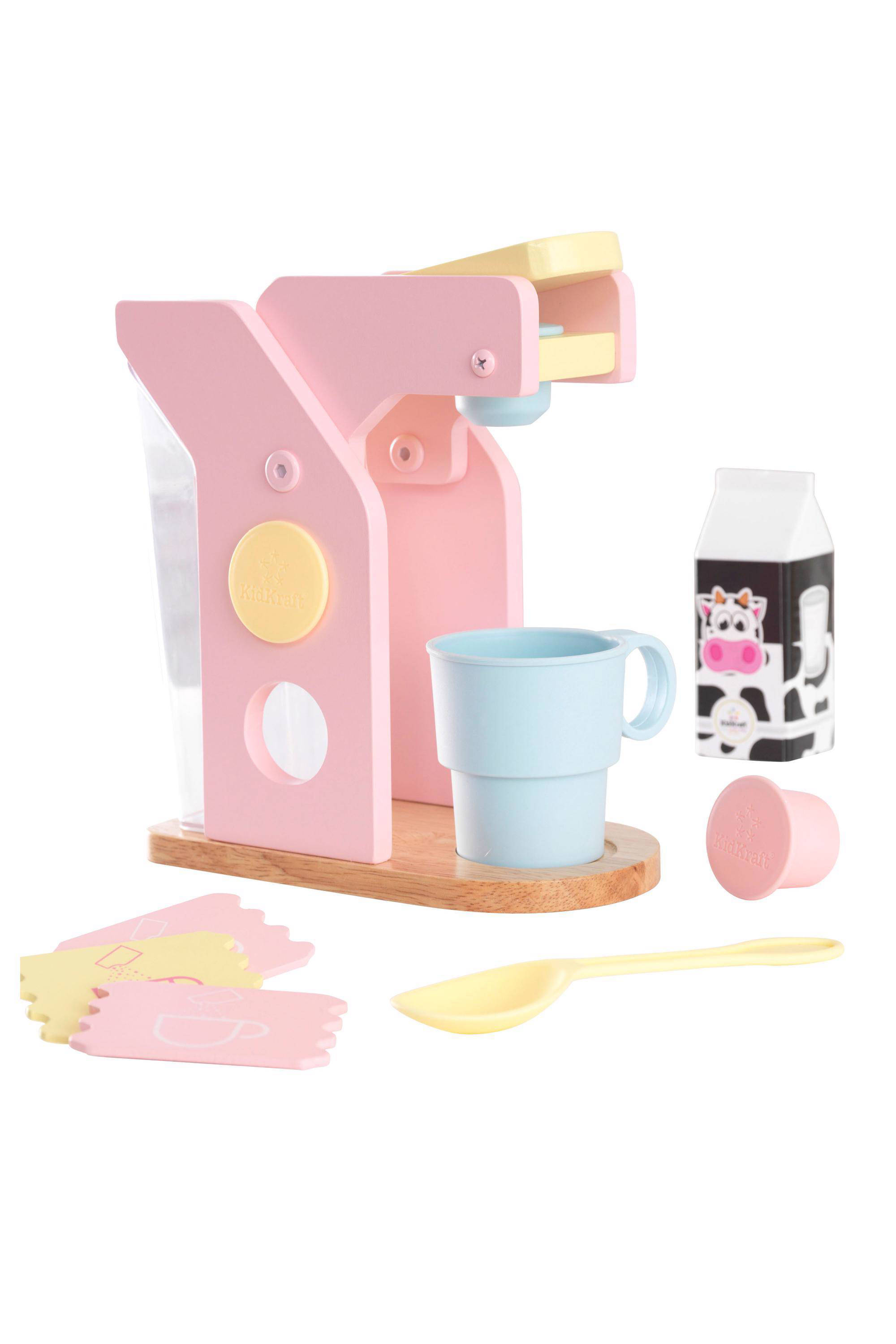 KidKraft ® Kinder koffiezetapparaat Speelset koffie, pastelkleuren met kopje en accessoires(10 delig ) online kopen