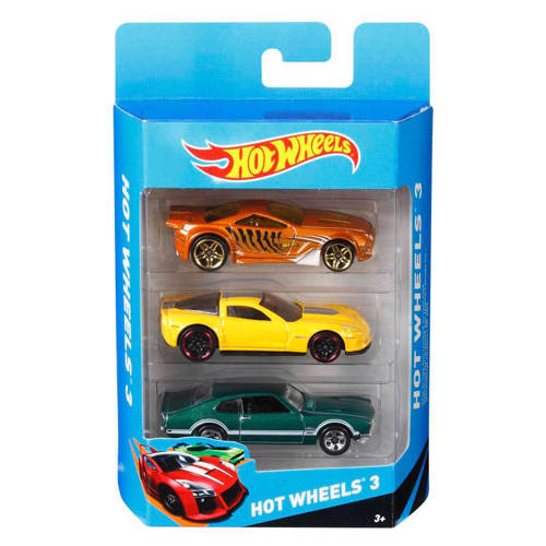 Hot Wheels 3 Autos Set hot wheels kopen in de aanbieding