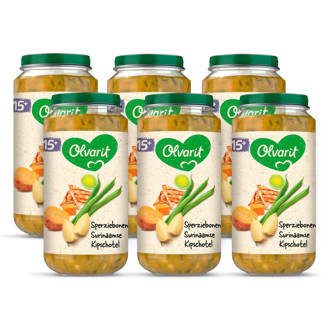 babyvoeding sperziebonen surinaamse kipschotel 15+ mnd (6 x 250 gram)