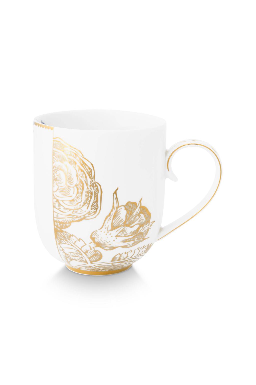 Pip Studio Royal White mok (Ø8 cm) (325 ml)