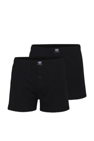 +size boxershort (set van 2) zwart