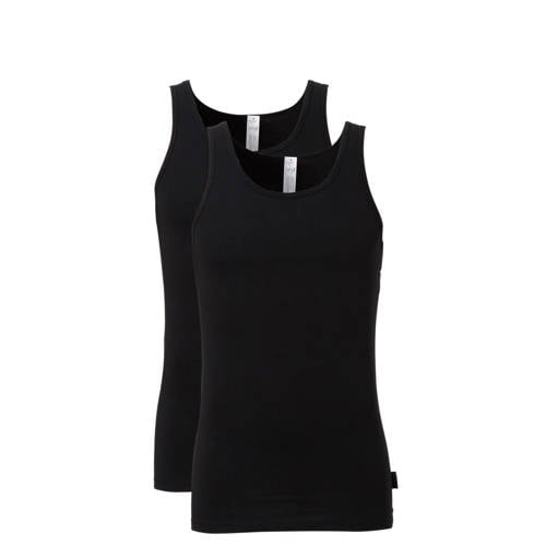 Sloggi Men Basic Hemd Set Van 2 Zwart sloggi kopen in de aanbieding Sloggi Men Basic Hemd Set Van 2 Zwart sloggi kopen in de aanbieding