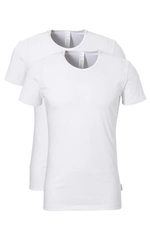 T-shirt (set van 2) wit