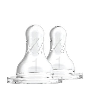 Wehkamp Dr. Brown's standaardfles speen fase 1 (2 stuks) aanbieding