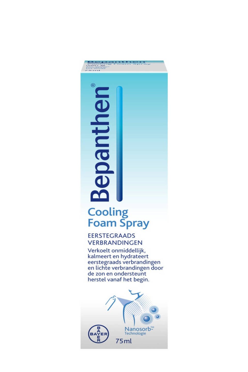 Bepanthen cooling foam spray 75 ml