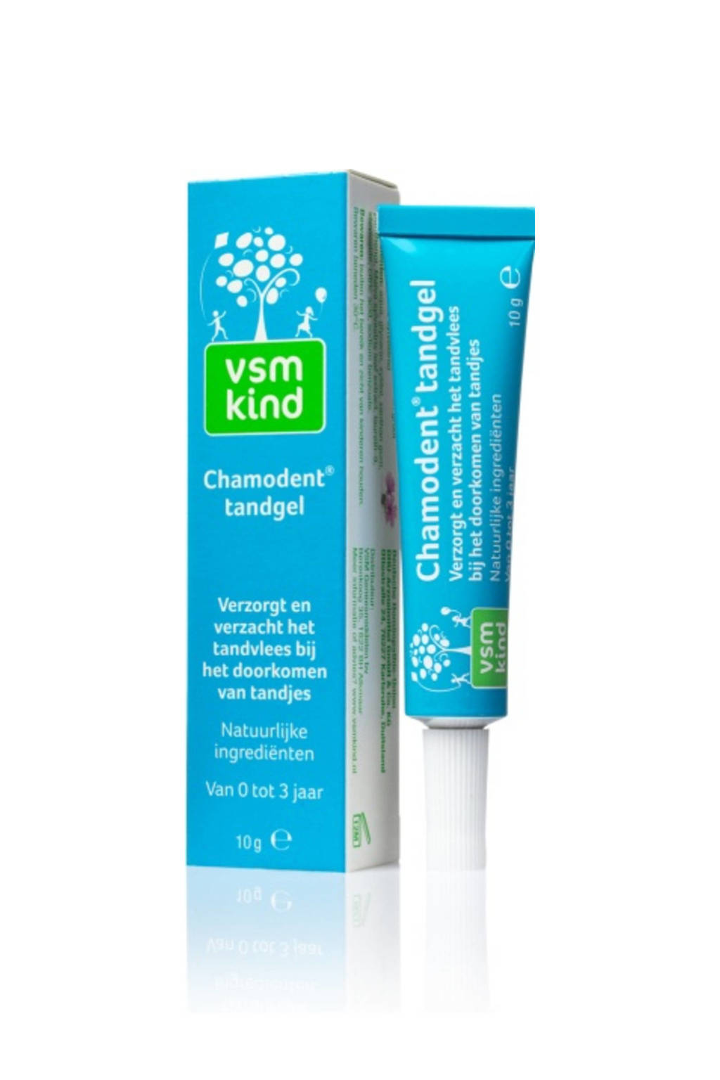 VSM Kind Chamodent tandgel 0-3 jaar - 10 gram