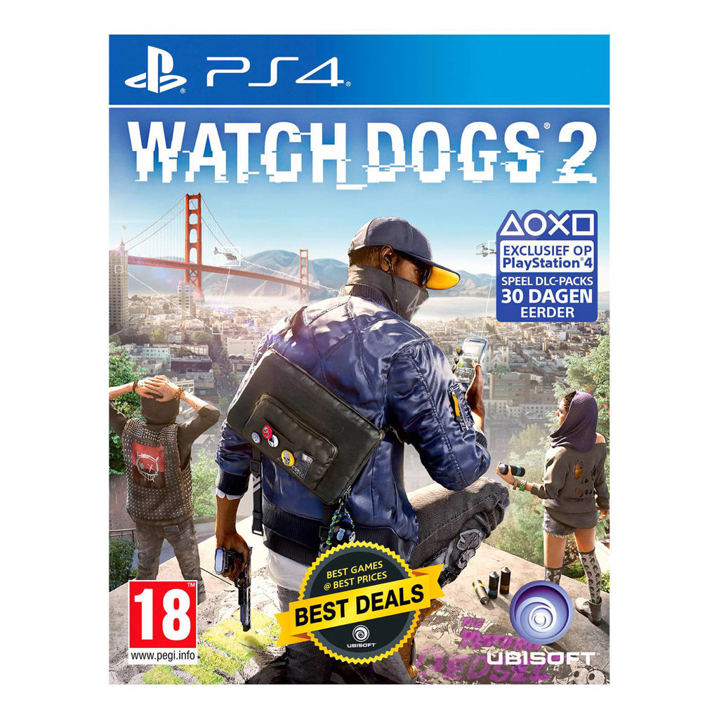 Watch Dogs 2 standaard editie (PlayStation 4)