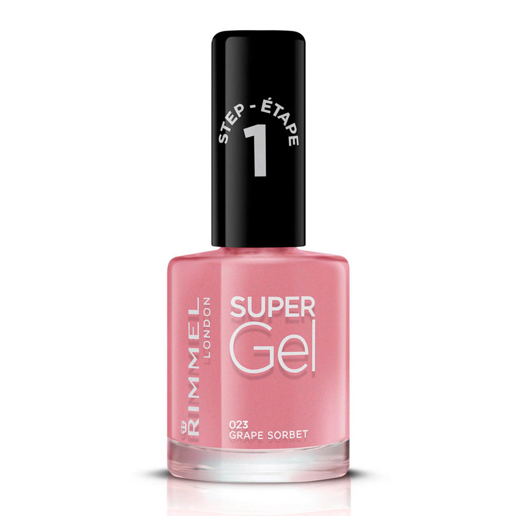 Rimmel London SuperGel nagellak - 023 Grape Sorbet