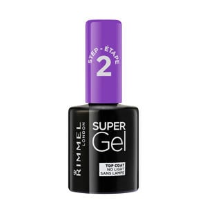 SuperGel gel nagellak top coat - 00 Transparant