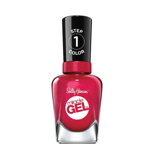 Sally Hansen Miracle Gel nagellak - 555 Bordeaux Glow afbeelding