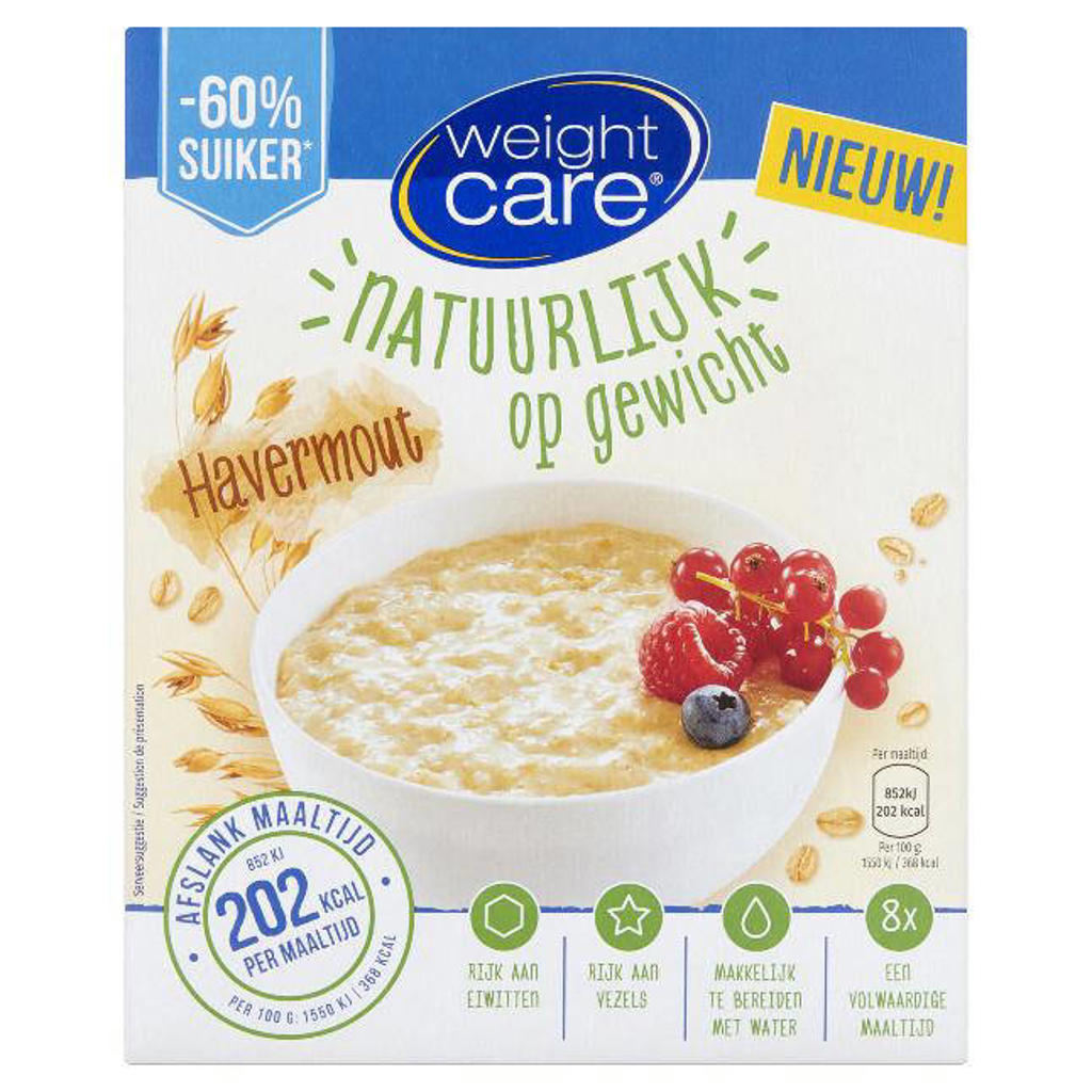 Weight Care Havermout  - 1 pak 8 zakjes