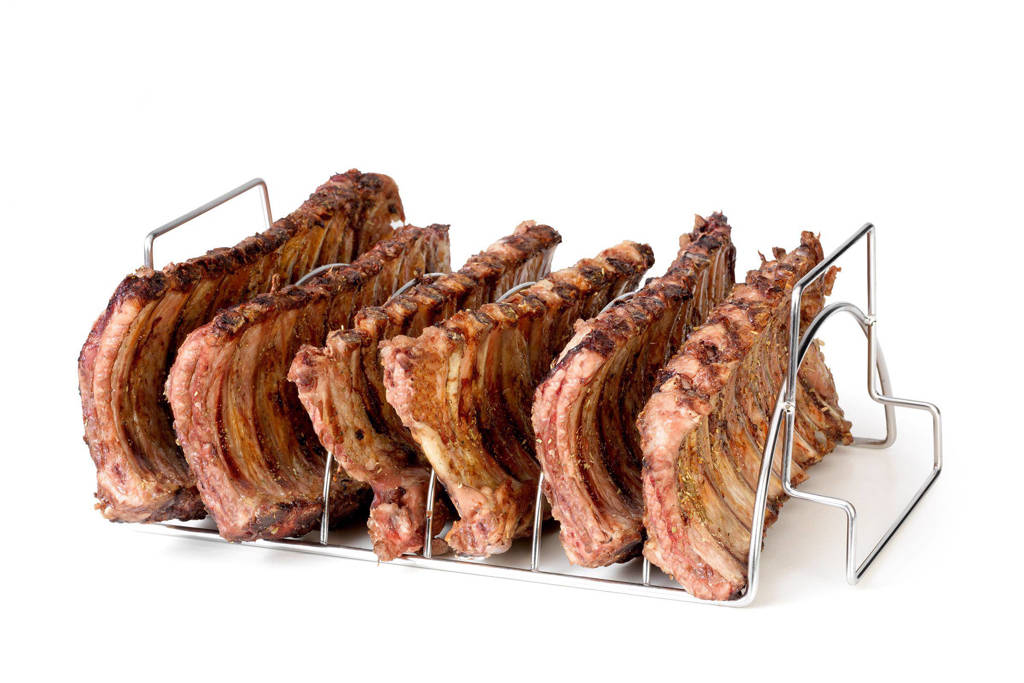 Barbecook Vlees-en ribrek rvs