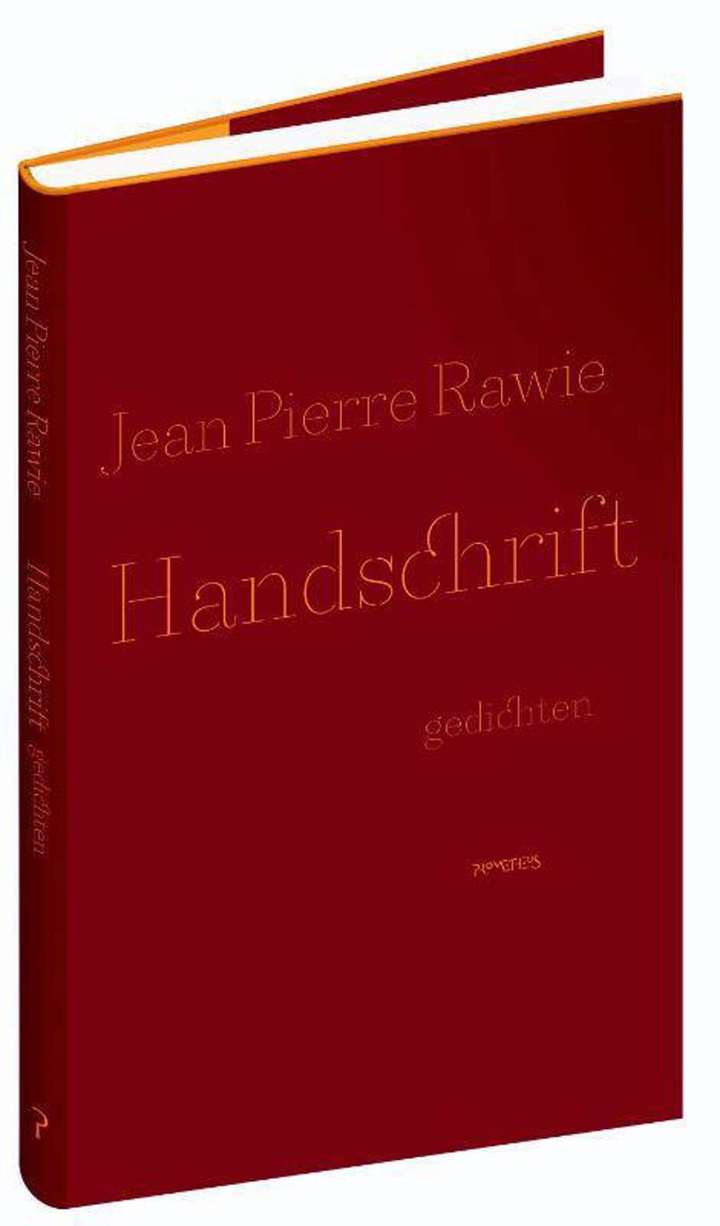 Handschrift - Jean Pierre Rawie