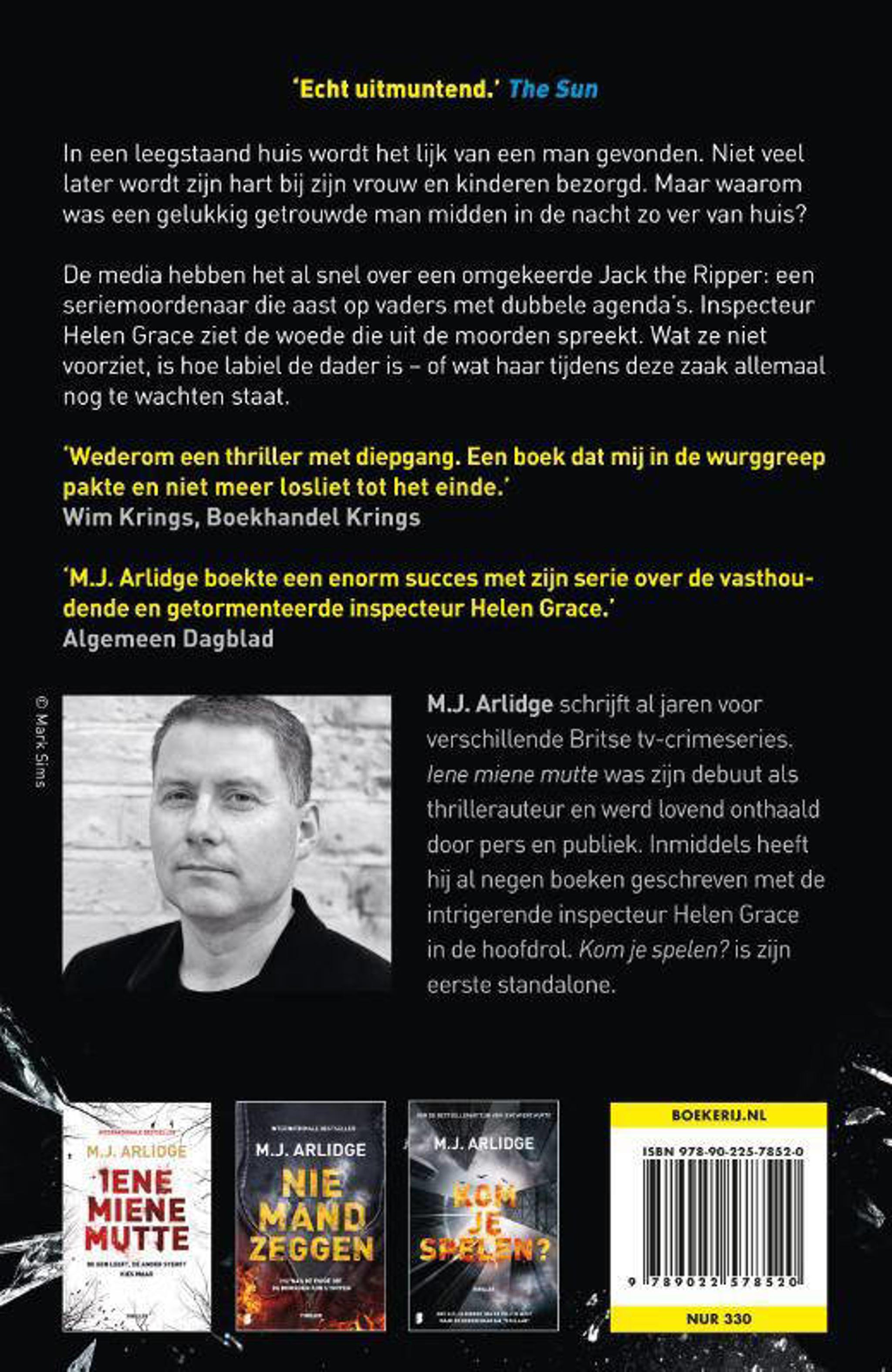 M.J. Arlidge Helen Grace Piep zei de muis wehkamp M.J. Arlidge Helen Grace Piep zei de muis wehkamp