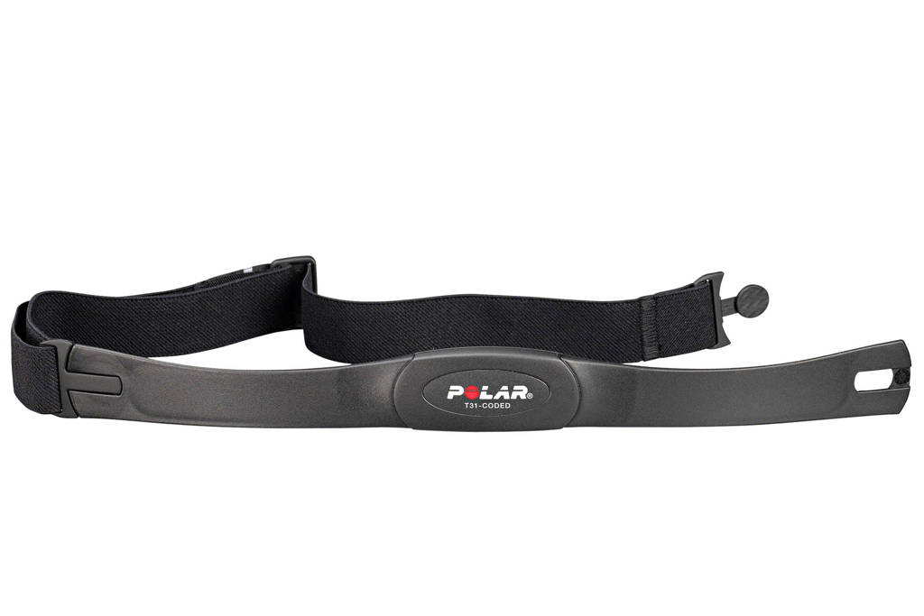Polar T31 borstband met hartslagsensor, Zwart