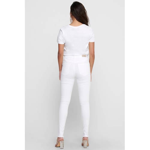 ONLY skinny jeans ONLBLUSH white regular afbeelding