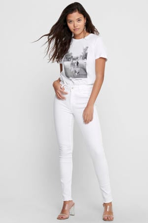 skinny jeans ONLBLUSH white regular