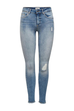 ONLY Onlmila Skinny Jeans voor dames, hoge taille, skinny fit jeans, blauw (Medium Blue Denim Medium Blue Denim)., 25W / 30L ONLY Onlmila Skinny Jeans voor dames, hoge taille, skinny fit jeans, blauw (Medium Blue Denim Medium Blue Denim)., 25W / 30L