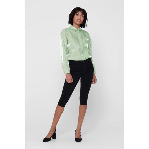 ONLY skinny capri jeans ONLRAIN black