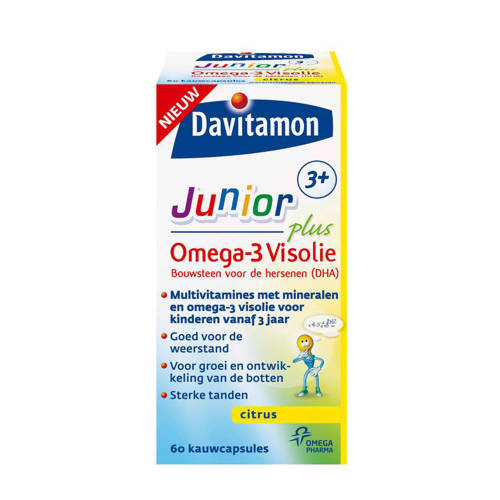 Davitamon Jr 3 Omega Visolie davitamon kopen in de aanbieding