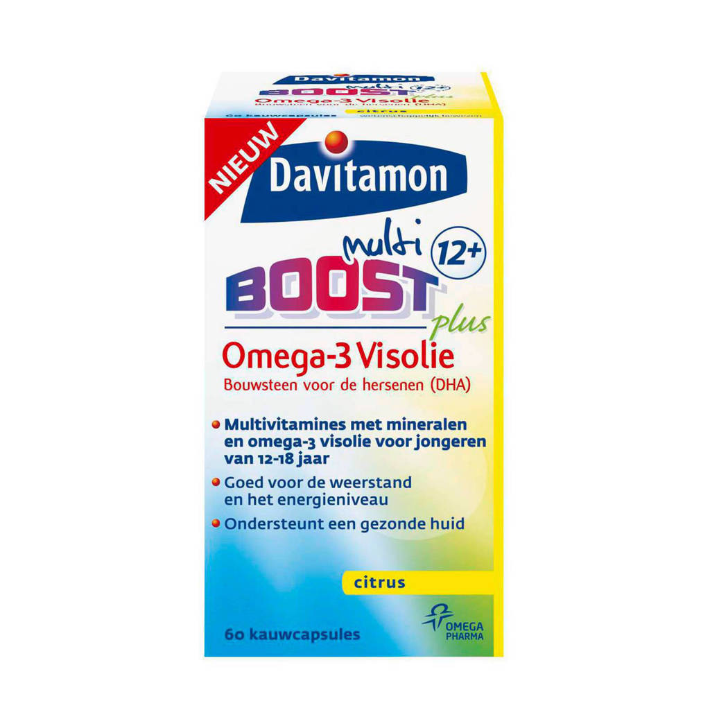 Davitamon Boost 12+ omega visolie