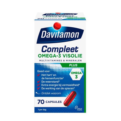 Davitamon Compleet Omega 3 Visolie davitamon kopen in de aanbieding