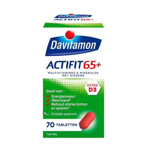 Davitamon Actifit 65 Vitamines davitamon kopen in de aanbieding