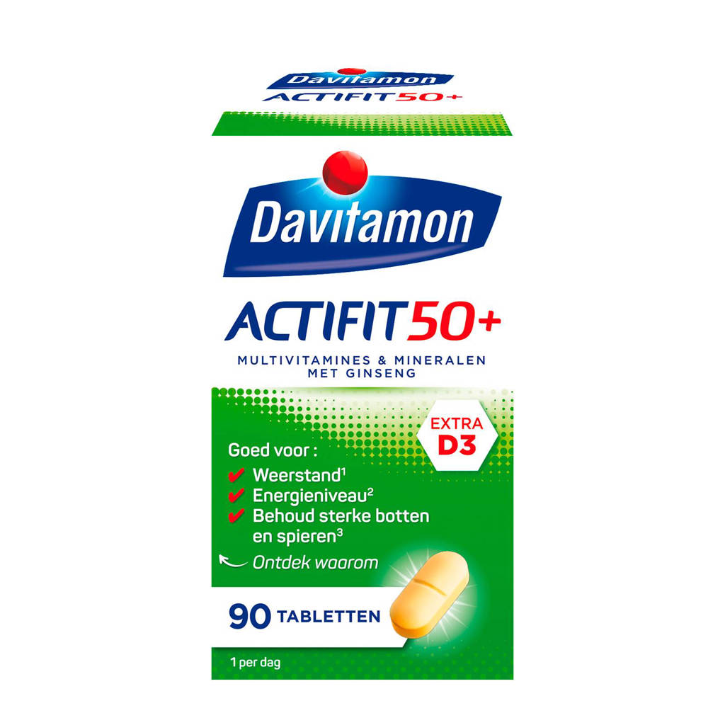 Davitamon Actifit 50+ multivitamines