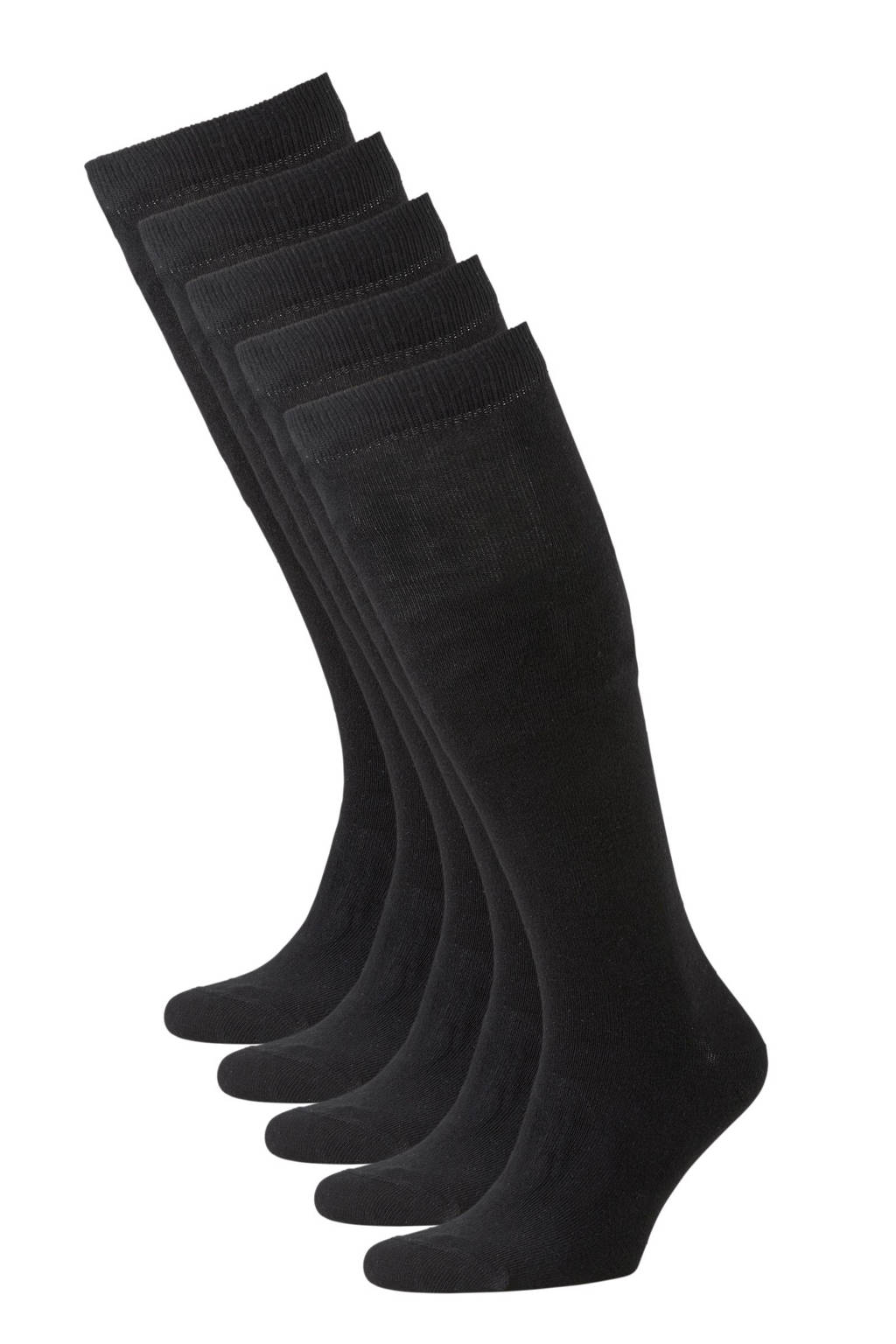 whkmp's own kniekousen - set van 5 zwart, Zwart