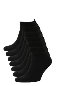 whkmp's own sneakersokken - set van 7 zwart, Black