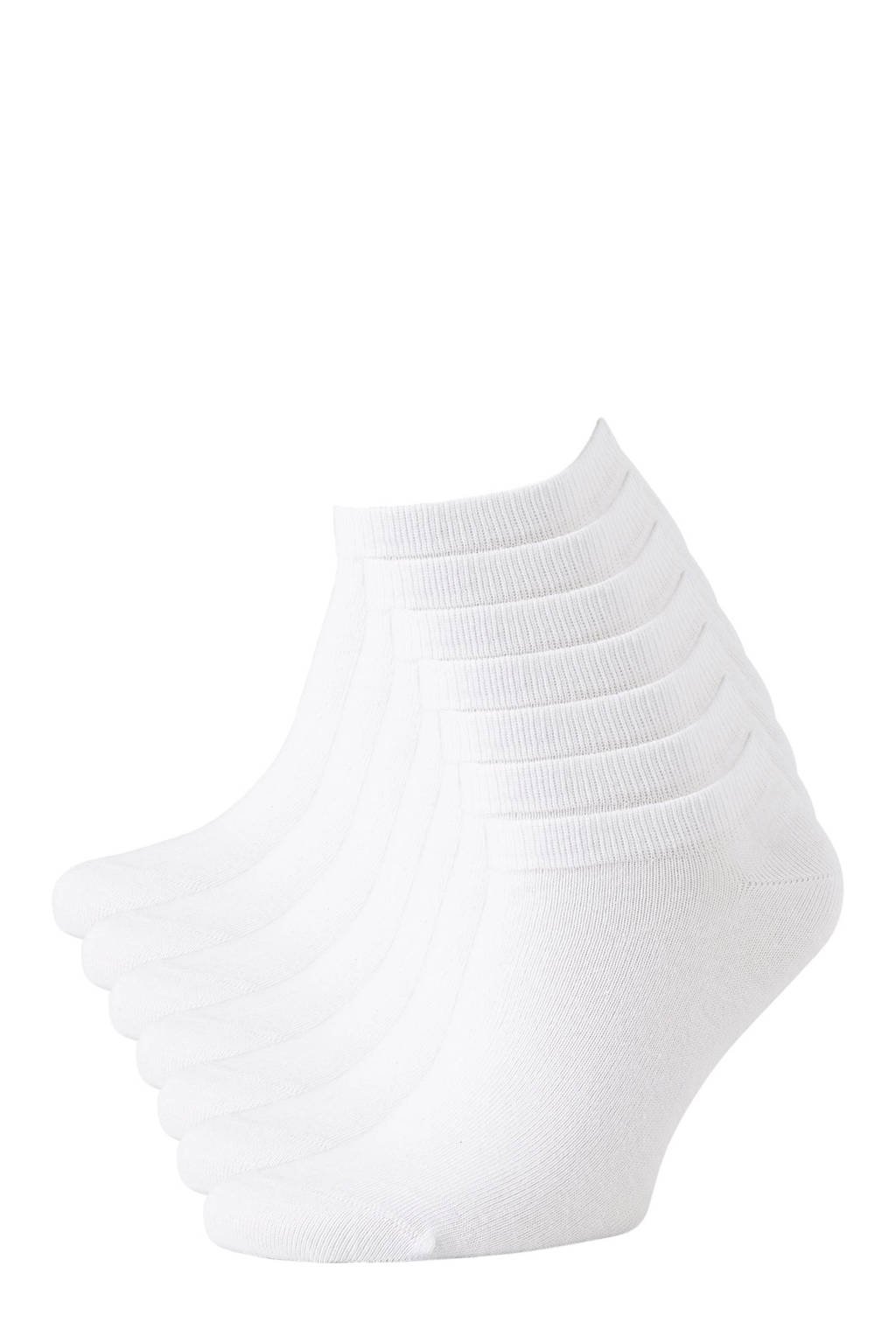 whkmp's own sneakersokken (7 paar), Wit