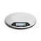 Brabantia Universeel Brabantia Profile Digitale keukenweegschaal rond, met kookwekker - Matt Steel