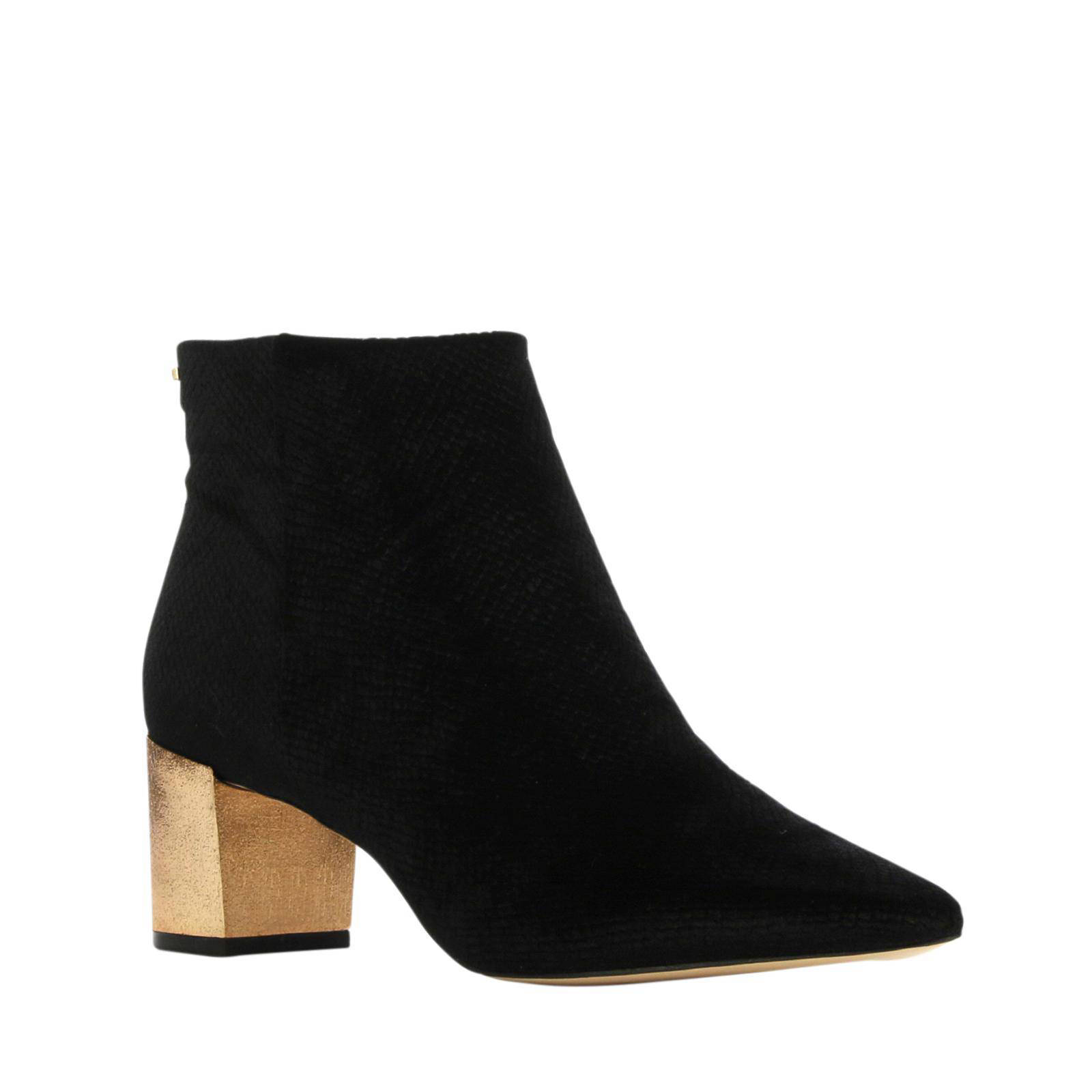 Zwarte CALVIN KLEIN PLATFORM MID Enkellaarzen | Omoda