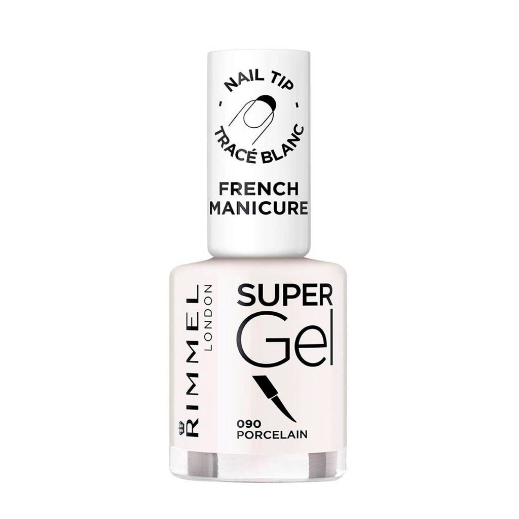 Rimmel London SuperGel French Manicure nail tip whitener, 090 Transparent