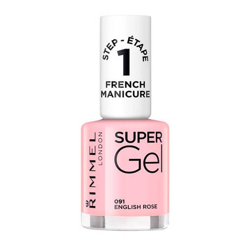 Rimmel London Supergel French Manicure 091 English Rose rimmel london kopen in de aanbieding Rimmel London Supergel French Manicure 091 English Rose rimmel london kopen in de aanbieding